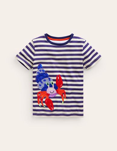 T-shirt à appliqué crabe Garçon - Boden - Modalova
