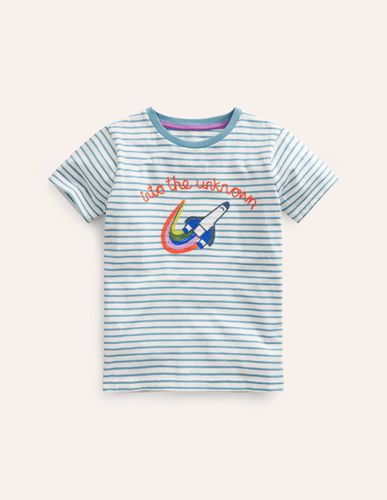 T-shirt graphique brodé Garçon Boden - Baby Boden - Modalova
