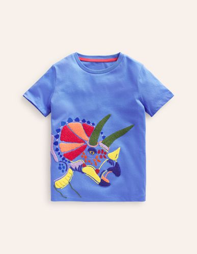 T-shirt à motif animal en point de chaînette Garçon - Boden - Modalova