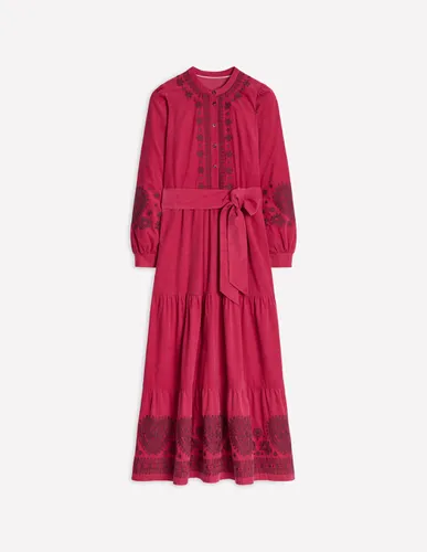 Robe longue Alba en velours côtelé - Boden - Modalova