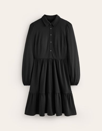 Robe-chemise en jersey à volants - Boden - Modalova