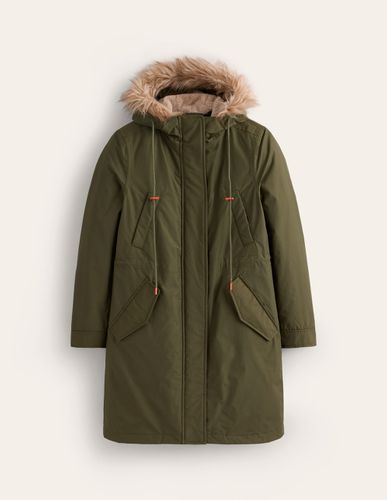 Parka à capuche en fausse fourrure - Boden - Modalova