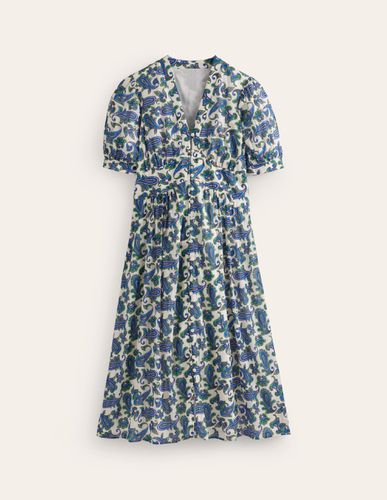 Robe midi style 40s Elsa plissée - Boden - Modalova