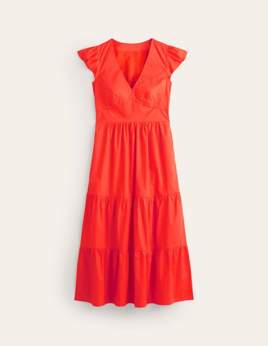 Robe midi style 40s May en coton - Boden - Modalova