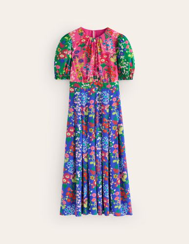 Robe midi Liv plissée Femme Boden - Boden - Modalova