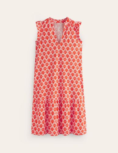 Robe courte Daisy volantée en jersey - Boden - Modalova