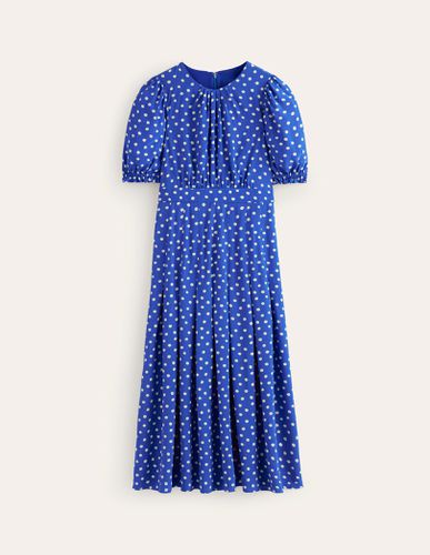 Robe midi Liv plissée Femme Boden - Boden - Modalova