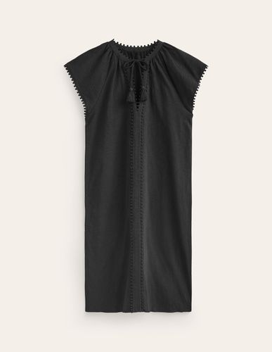 Millie Pom Cotton Dress Femme Boden - Boden - Modalova