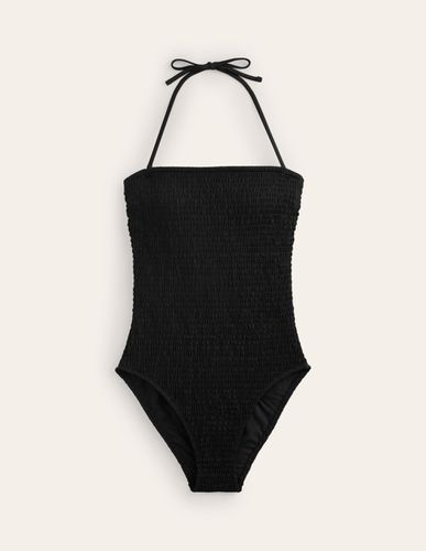 Maillot de bain bandeau Milos à smocks - Boden - Modalova