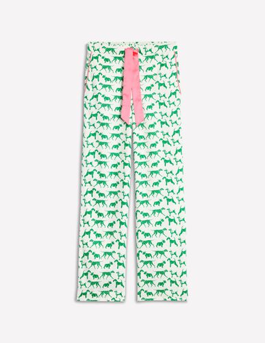 Pantalon de pyjama en satinette de coton - Boden - Modalova