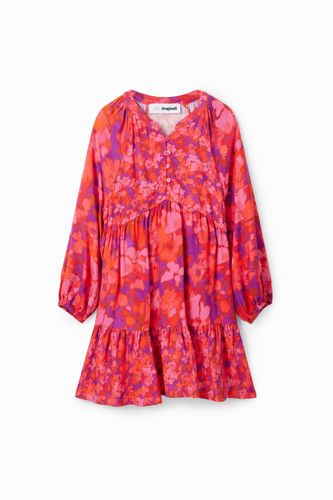 Robe imprimée fleurs - Desigual - Modalova