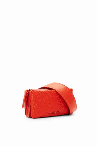 Petit sac à bandoulière relief géométrique - Desigual - Modalova