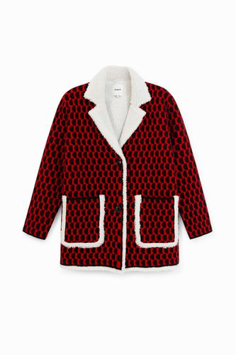 Veste tricot sherpa - Desigual - Modalova