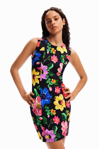 Mini-robe fleurs - Desigual - Modalova
