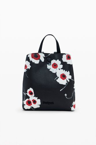 Mini sac à dos à fleurs - Desigual - Modalova