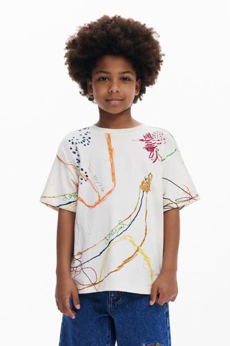 T-shirt à motifs manches courtes - Desigual - Modalova