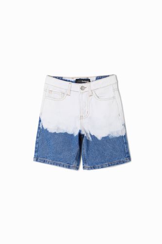 Bermuda denim déteint - Desigual - Modalova