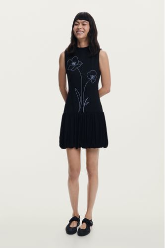 Robe courte à fleurs - Desigual - Modalova