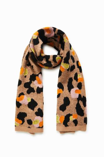 Écharpe allongée animal print - Desigual - Modalova