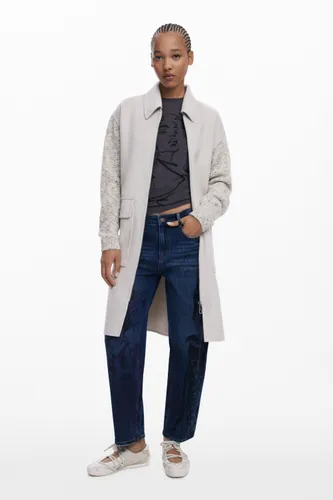 Manteau en tissu combiné léger - Desigual - Modalova