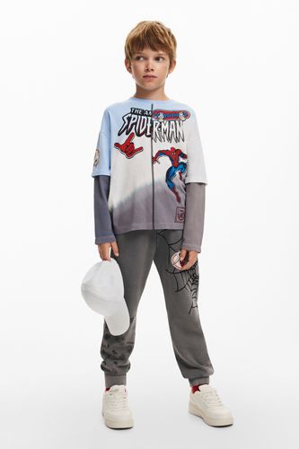 T-shirt combiné Spiderman - Desigual - Modalova