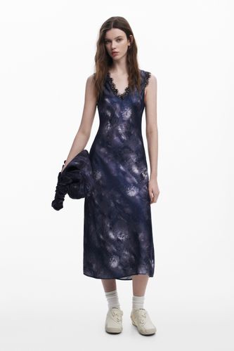 Robe satinée à fleurs Collina Strada - Desigual - Modalova