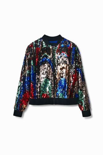 Bomber paillettes - Desigual - Modalova