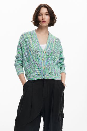 Cardigan imprimé multicolore - Desigual - Modalova