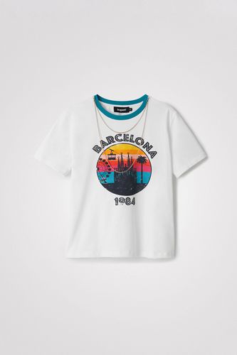 T-shirt à manches courtes Barcelone - Desigual - Modalova