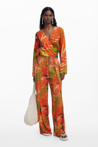 Pantalon long pareo - Desigual - Modalova