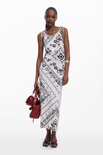 Robe à bretelles bandana - Desigual - Modalova
