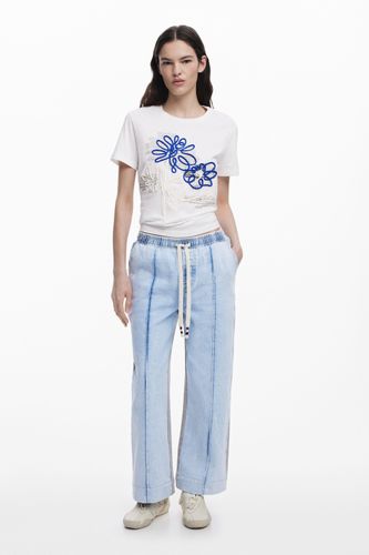 Jean jogger court - Desigual - Modalova
