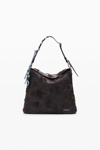 Grand sac à dos convertible floqué - Desigual - Modalova
