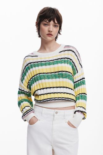 Pull à rayures colorées - Desigual - Modalova