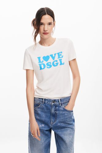 T-shirt Love Desigual - Desigual - Modalova