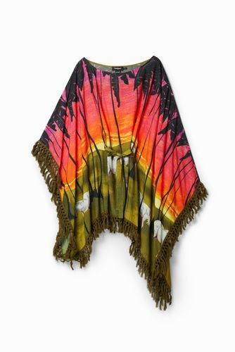 Robe poncho courte Stella Jean - Desigual - Modalova