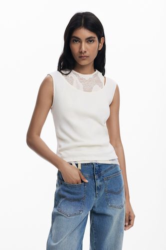 Débardeur double - Desigual - Modalova