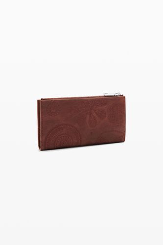Porte-monnaie L brodé - Desigual - Modalova