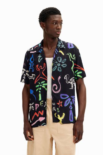 Chemise à motifs artistiques - Desigual - Modalova