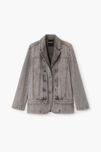 Blazer en denim usé - Desigual - Modalova