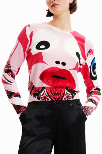 Pull visages M. Christian Lacroix - Desigual - Modalova