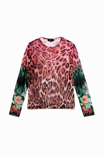 T-shirt à imprimé léopard - Desigual - Modalova