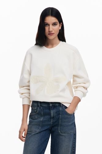 Sweat-shirt à fleurs - Desigual - Modalova