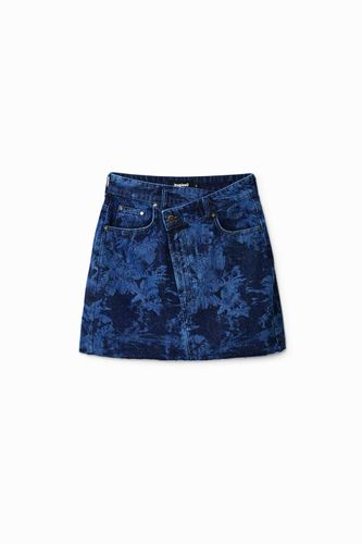 Mini-jupe en jean tropicale - Desigual - Modalova