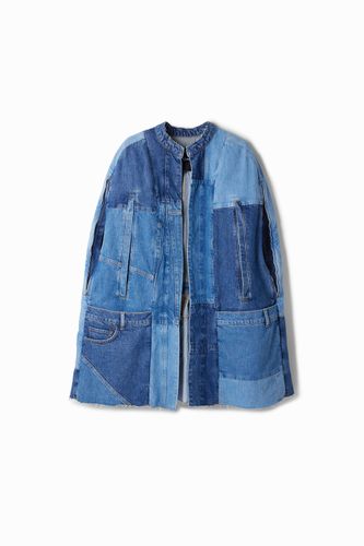 Denim poncho - Desigual - Modalova