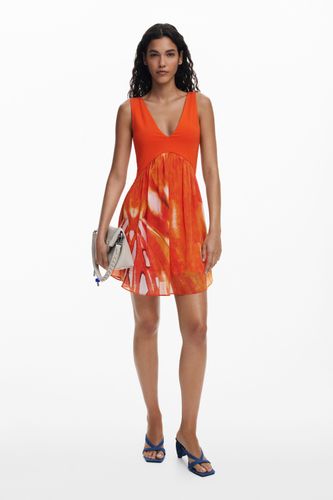 Robe courte à imprimé ethnique - Desigual - Modalova