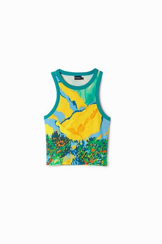 T-shirt paysage arty - Desigual - Modalova