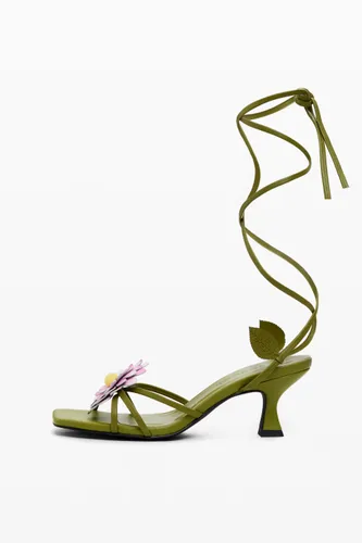 Sandale à talon fleur Tyler McGillivary - Desigual - Modalova
