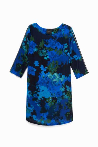 Robe droite camouflage fleuri - Desigual - Modalova