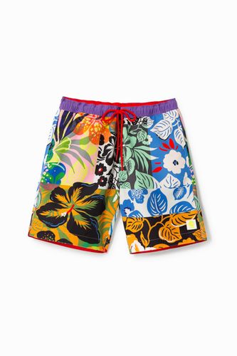 Maillot de bain patch floral - Desigual - Modalova